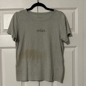 Relaxed Fit light green T-Shirt